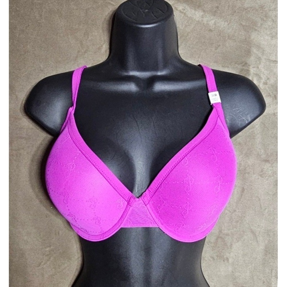 NWT Victorias Secret PINK Wear Everywhere Lightly‎ Lined Bra Pink 38D Underwire